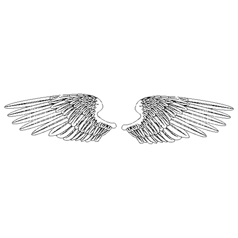 #2039 - Wings Lg - Religious